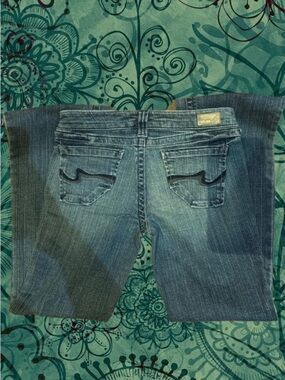 refuge Women's Blue flared Jeans